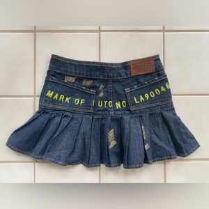 Vintage Von Dutch mini skirt